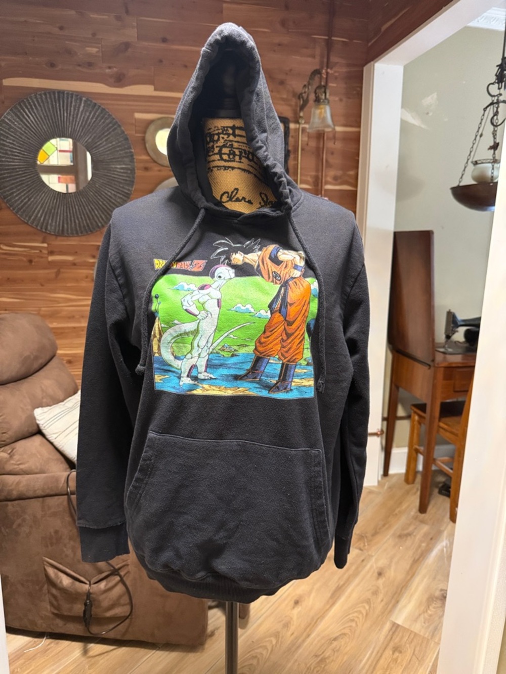Black Kids Dragon Graphic Hoodie Sweatshirt